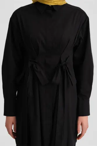 Armine Bow Dress 24K4300 Black - 6