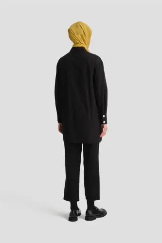 Armine Bow Dress 24K4300 Black - 7