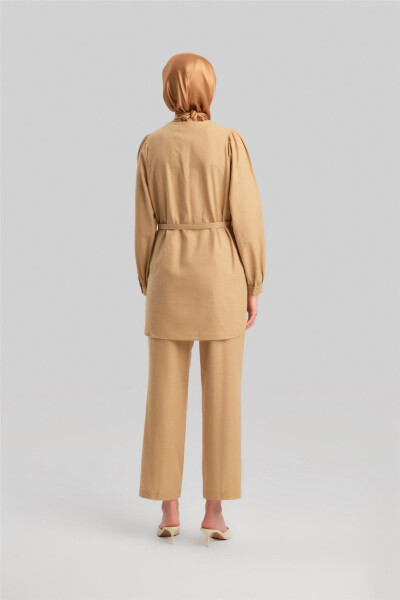 Armine Brit Buttoned Suit 24Y6826 Beige - 13