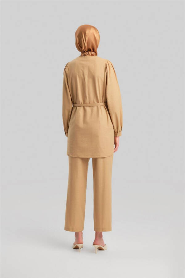 Armine Brit Buttoned Suit 24Y6826 Beige - 13