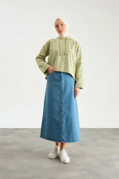 Armine Brode Sweat 23Y3139 Çağla - ARMINE