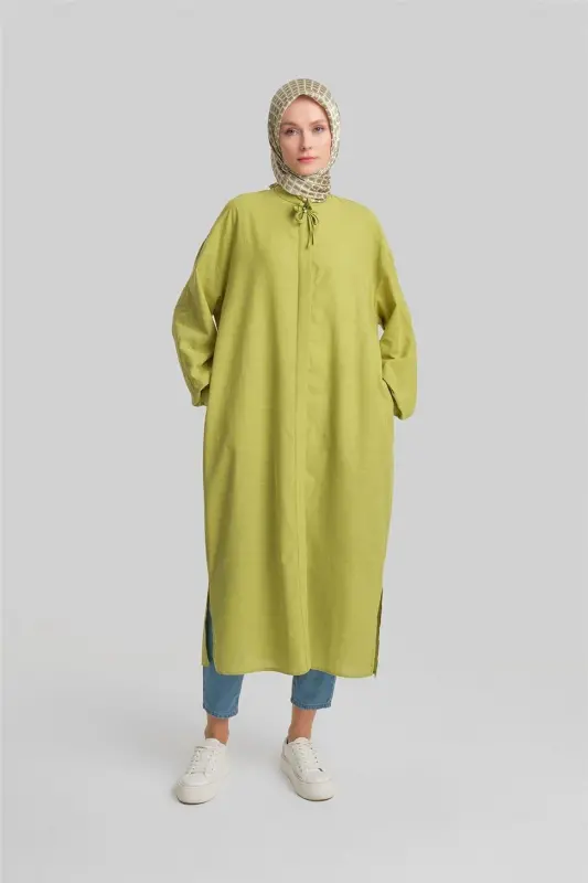 Армине Брошлу Туник Элбисе 24Y4107 Фыстык - 3