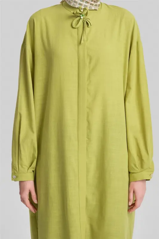 Армине Брошлу Туник Элбисе 24Y4107 Фыстык - 6