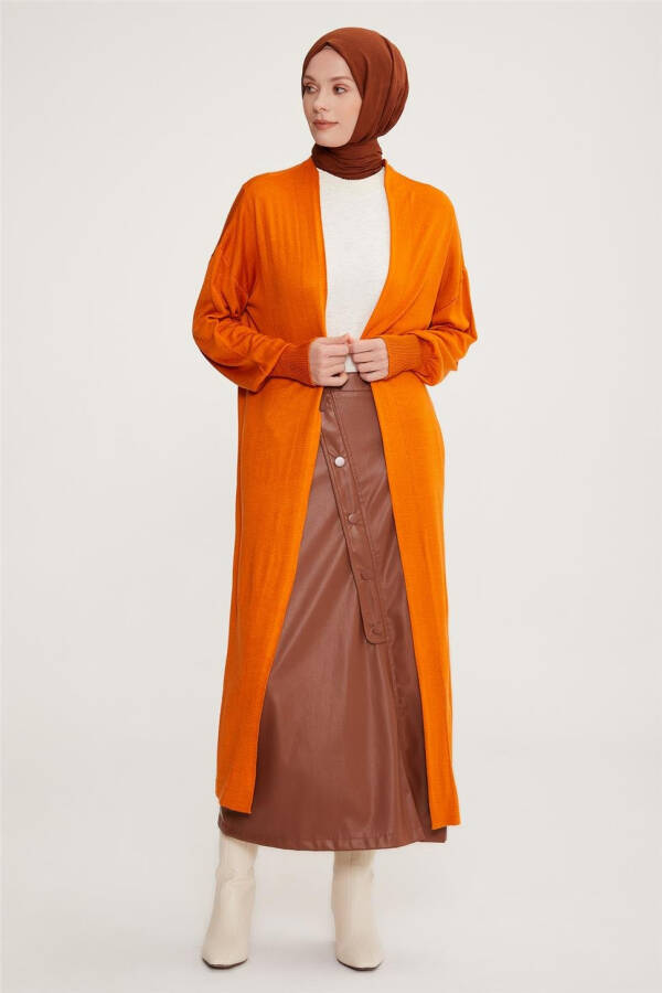 Armine Cardigan 22Kd4245 Burnt Orange - 1