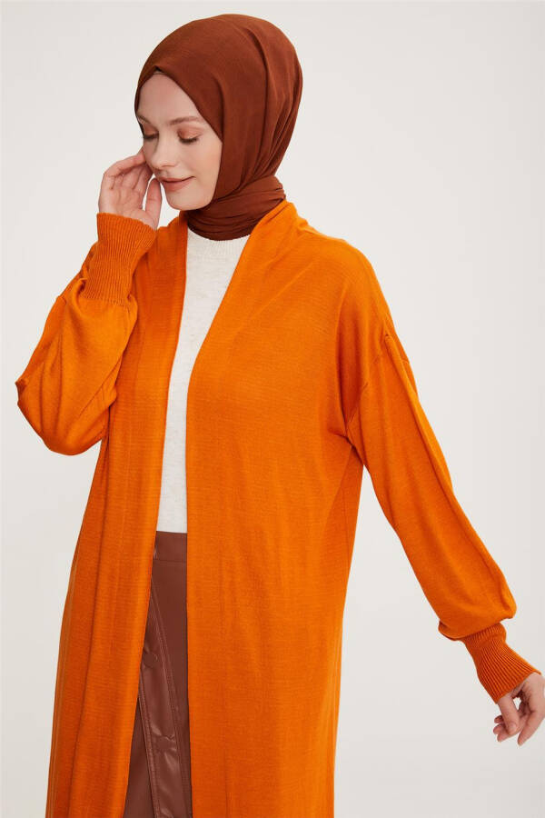 Armine Cardigan 22Kd4245 Burnt Orange - 3