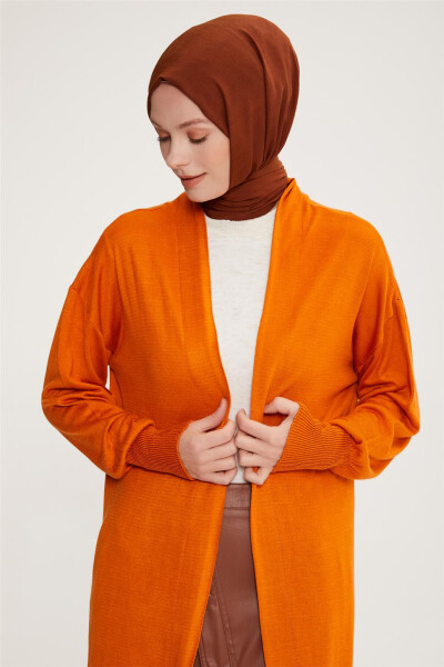 Armine Cardigan 22Kd4245 Burnt Orange - 4