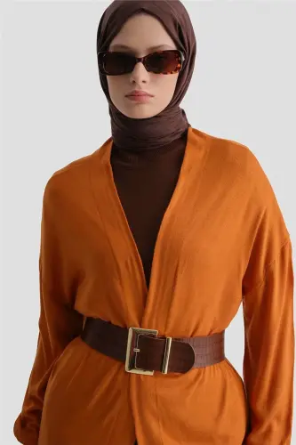 Armine Cardigan 22Kd4245 Burnt Orange - ARMINE (1)