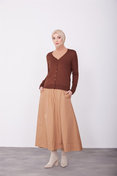 Armine Cardigan 23KD2802 Brown - 1