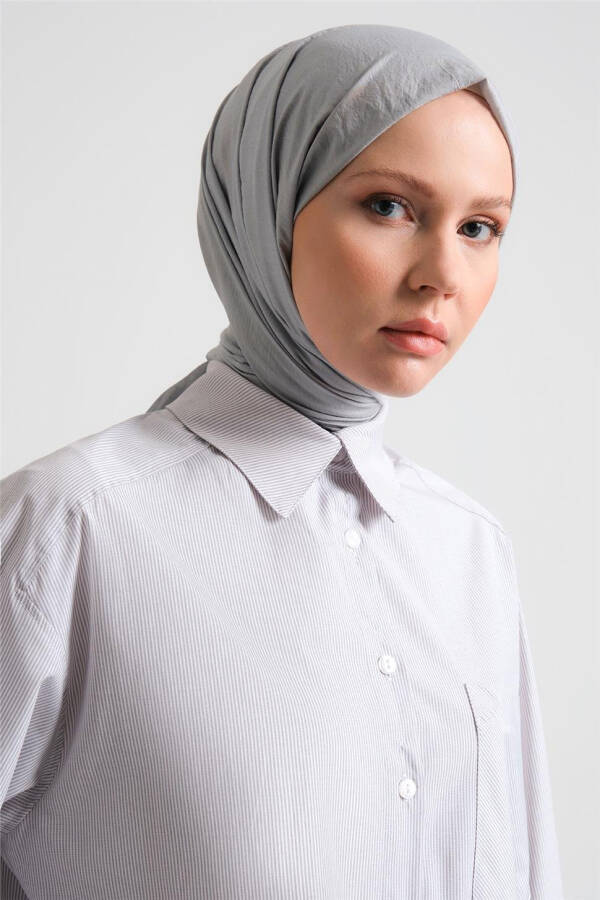 Armine Chiziqli Ko'ylak ORT3440 Vizh - 1