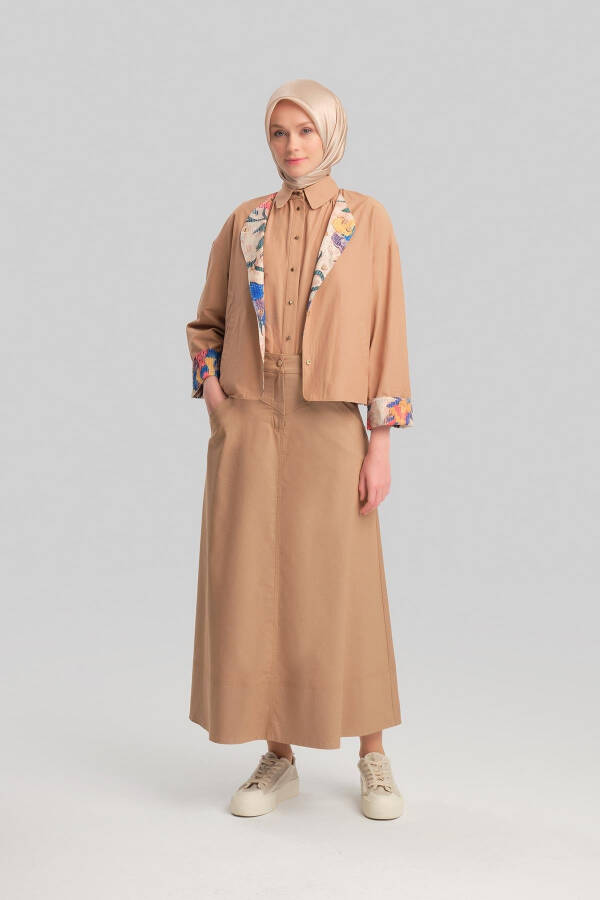 Armine Çift Taraflı Ceket 24Y5409 Camel - 12