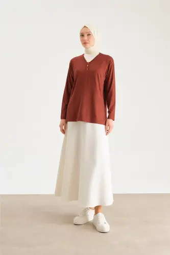 Armine Combed Cotton 24Yd9043 Brick Red - 1