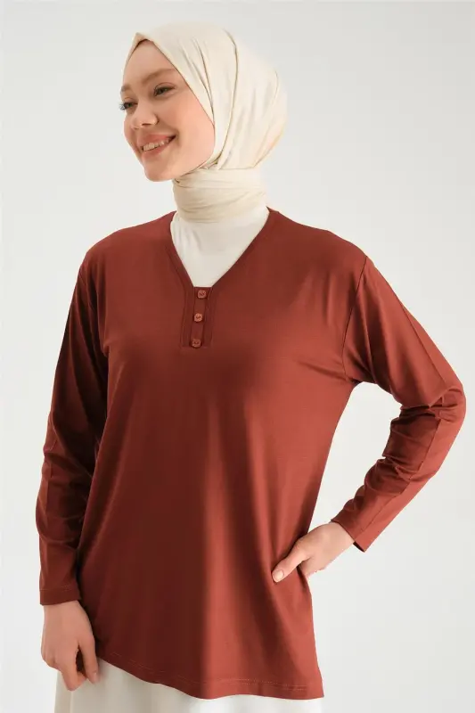 Armine Combed Cotton 24Yd9043 Brick Red - 3