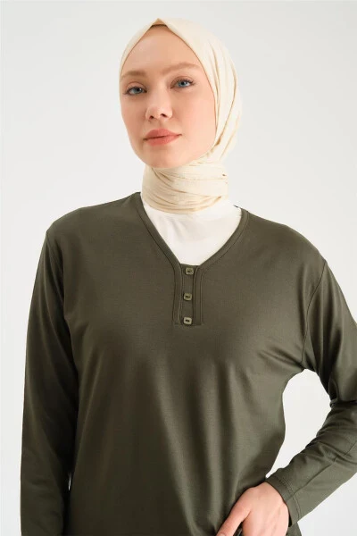 Armine Cotton 24YD9043 Khaki - 3