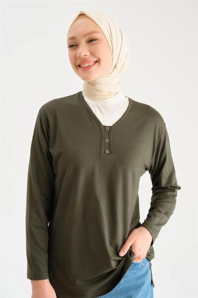 Armine Cotton 24YD9043 Khaki - 4