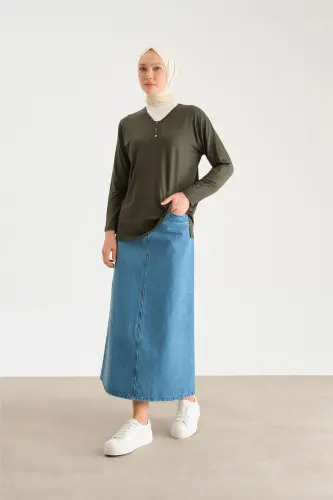 Armine Cotton 24YD9043 Khaki 