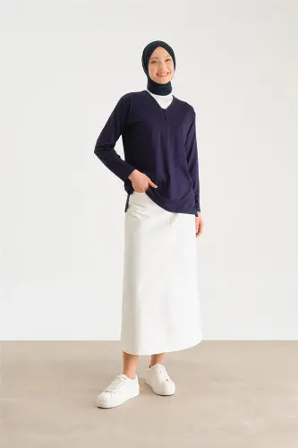 Armine Cotton 24YD9043 Navy Blue - ARMINE (1)