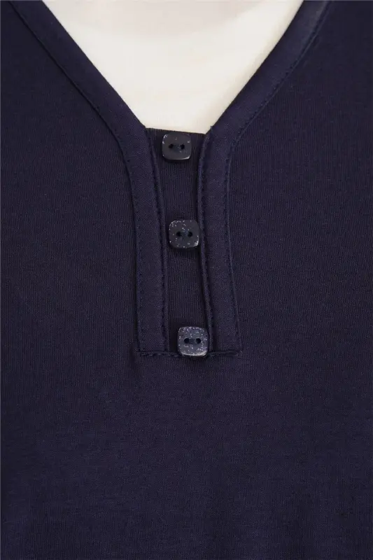 Armine Cotton 24YD9043 Navy Blue - 4