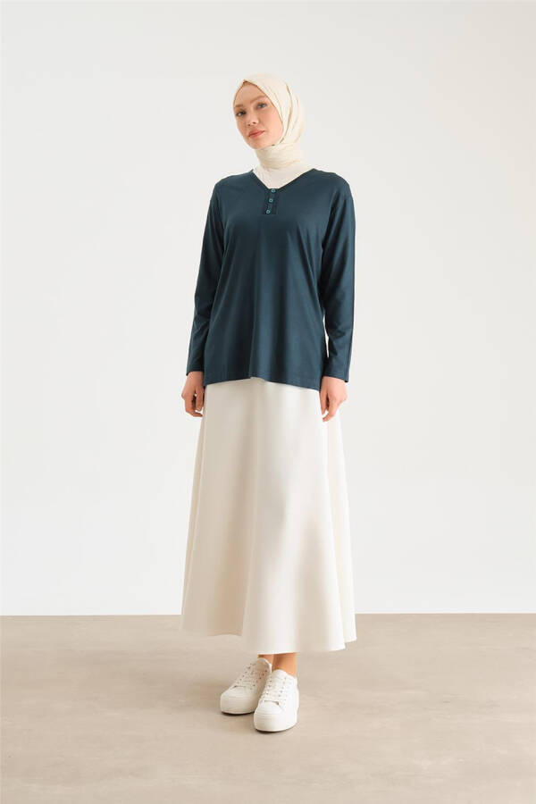 Armine Cotton 24YD9043 Petrol - 2