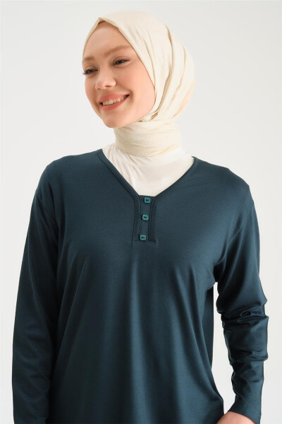 Armine Cotton 24YD9043 Petrol - 3