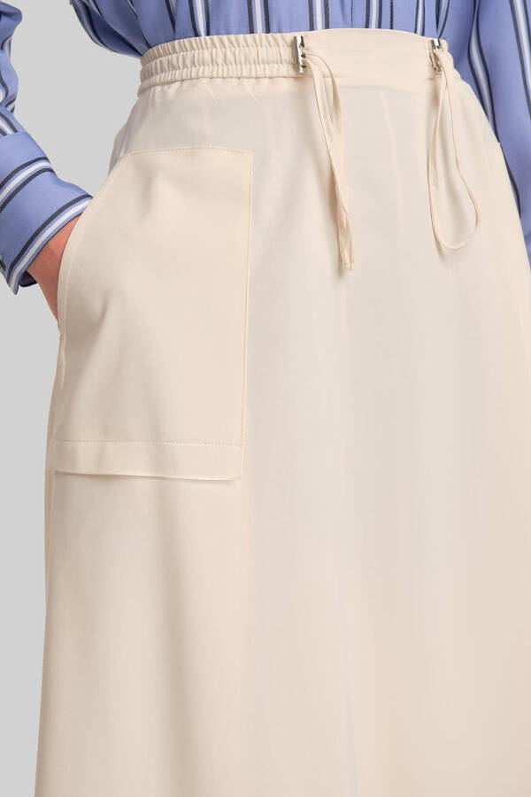 Armine Cotton Skirt with Stopper 24Y1630 Moonstone - 5