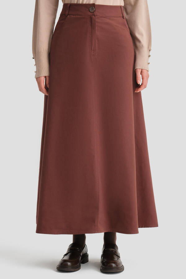 Armine Cotton Suit 24K6900 Red Coffee - 5