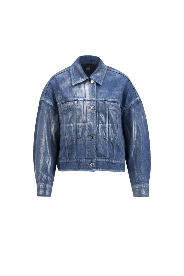 Armine Denim Ceket 24Kd3413 Açık Mavi - 7