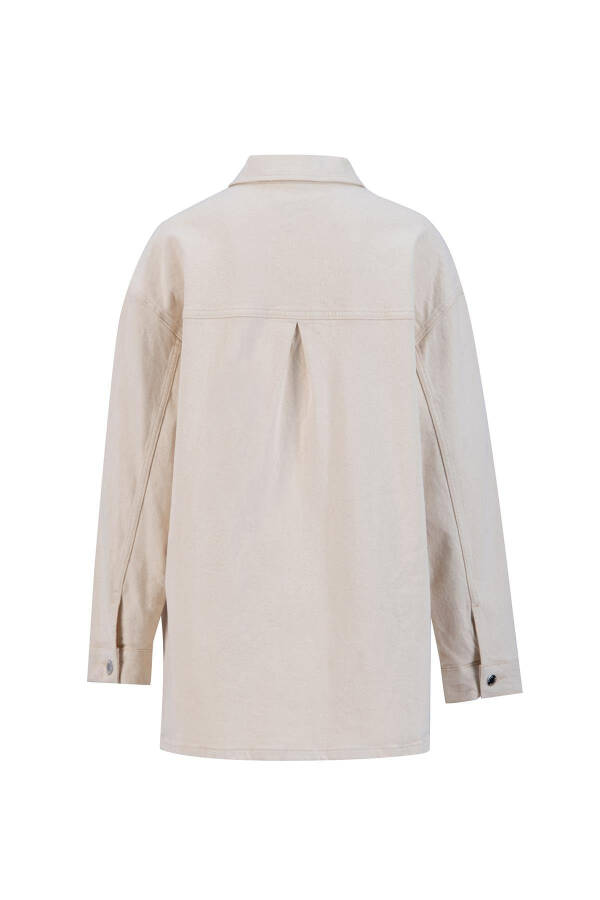 Armine Denim Jacket 24KD3403 Beige - 9