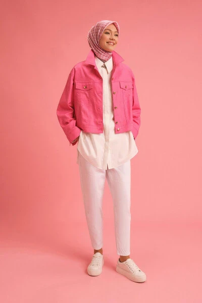 Armine Denim Pants 24YD3404 White - ARMINE