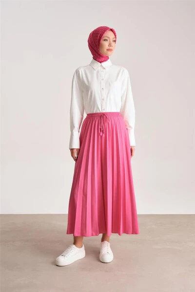 Armine Elastic Waist Soley Skirt 24Y1614 Orchid - ARMINE