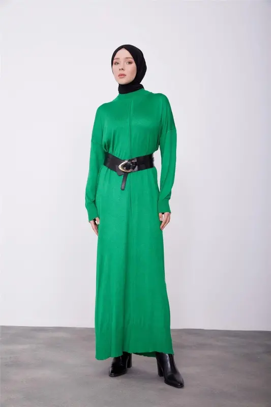 Armine Elbise 23Kd4248 Çimen Yeşili - 2