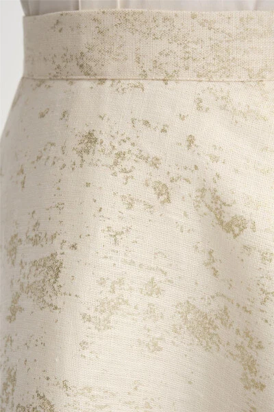 Armine File Embellished Sequined Skirt 24Y1633 Beige - 5