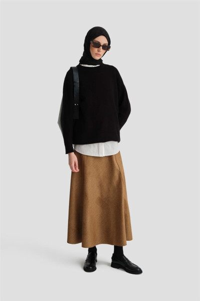 Armine Five-Piece Skirt ORT1731 Camel - 4