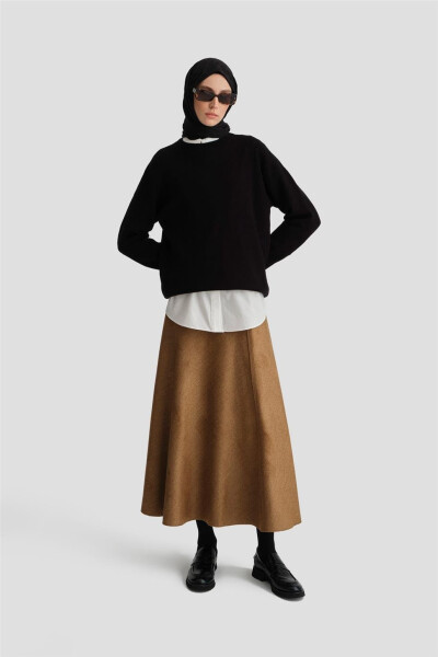 Armine Five-Piece Skirt ORT1731 Camel - 5