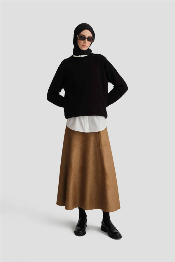 Armine Five-Piece Skirt ORT1731 Camel - 5