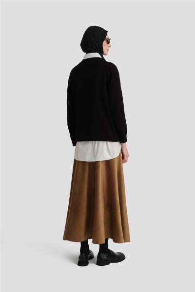 Armine Five-Piece Skirt ORT1731 Camel - 6
