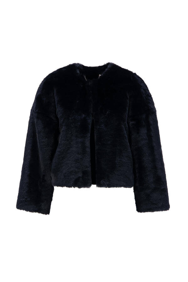 Armine Fur Coat 24K7610 Black - 1