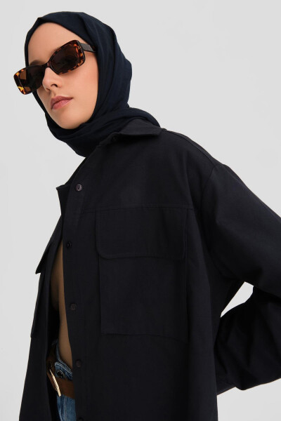 Armine Gabardin Shirt Jacket - 8