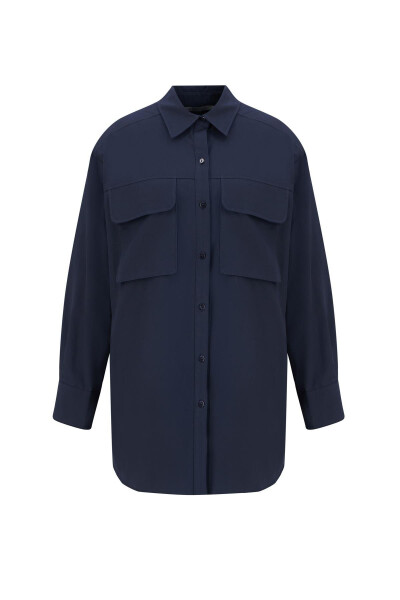 Armine Gabardin Shirt Jacket - 12