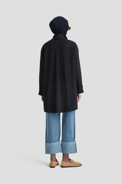 Armine Gabardin Shirt Jacket - 4