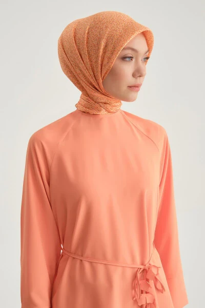 Armine Gullar Naqshli Bluzka 24Y3500 Mandarin - ARMINE