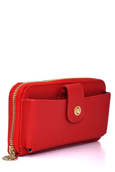 Armine Handbag 23Kd8004-4 Red - 7