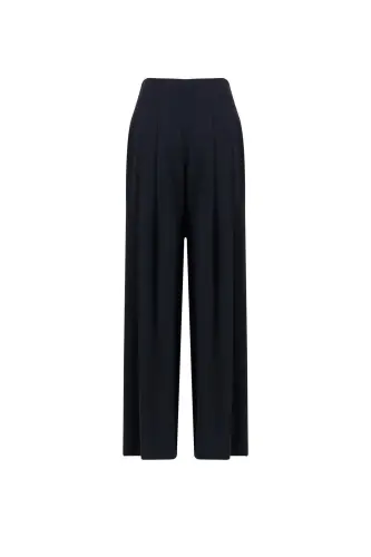 Armine High Waist Pleated Trousers 24K2700 Black - 1