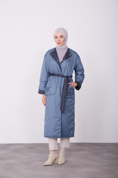 Armine Ikki Tomonlama Ikki Rangli Idish 23K7207 Ko'k - ARMINE (1)