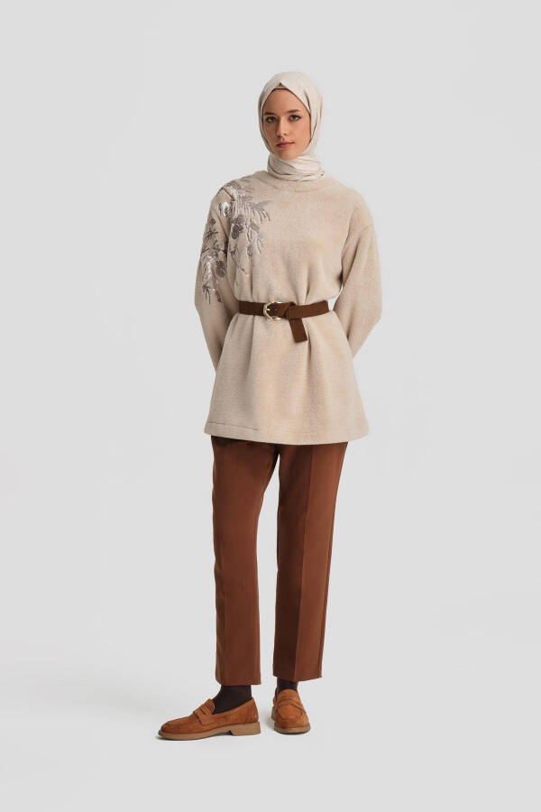 Armine Ironed Trousers 24K2710 Bitter Coffee - 1