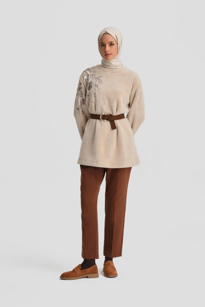 Armine Ironed Trousers 24K2710 Bitter Coffee 