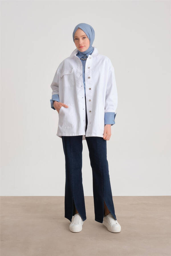 Armine Jacket 24Yd3409 White - 8