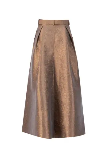 Armine Jakarli Kabartma Yubka 24K1700 Bronza - ARMINE (1)