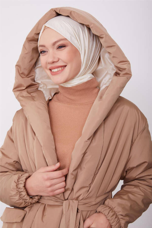 Armine Kapitone Mont, 23Kd2507 Bej - 6