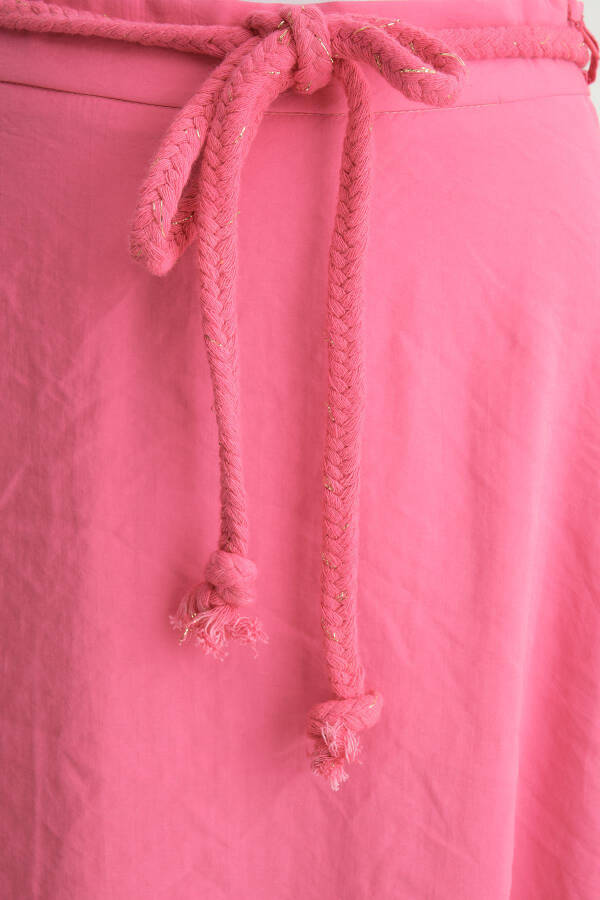 Armine Knitted Belted 2 Layer Skirt 24Y1613 Orchid - 5