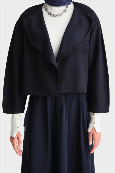 Armine Knitted Cardigan 24K5715 Navy Blue - 5